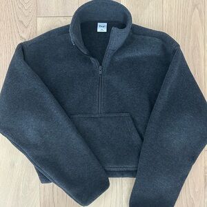 Aritzia TNA 1/2 Zip Polar Fleece Sweater